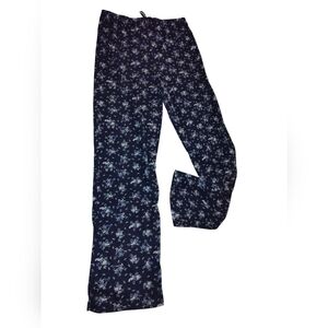 Charter Club pajama pants 100% cotton. Pants only. Size XS Blue floral